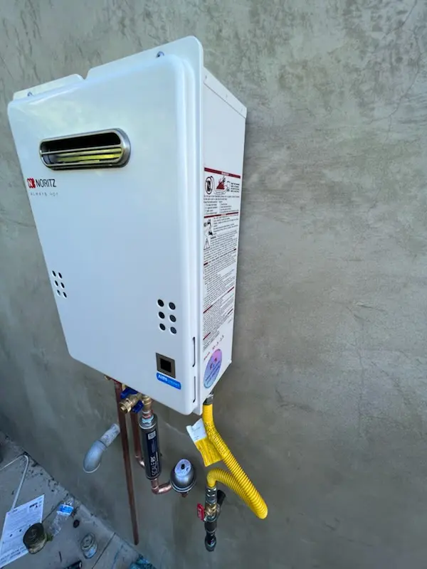 Tankless water heater installation for Wheatley homes